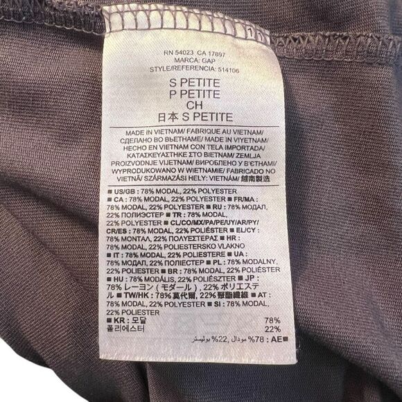 Gap brown / grey modal blend maxi dress - Picture 5 of 8